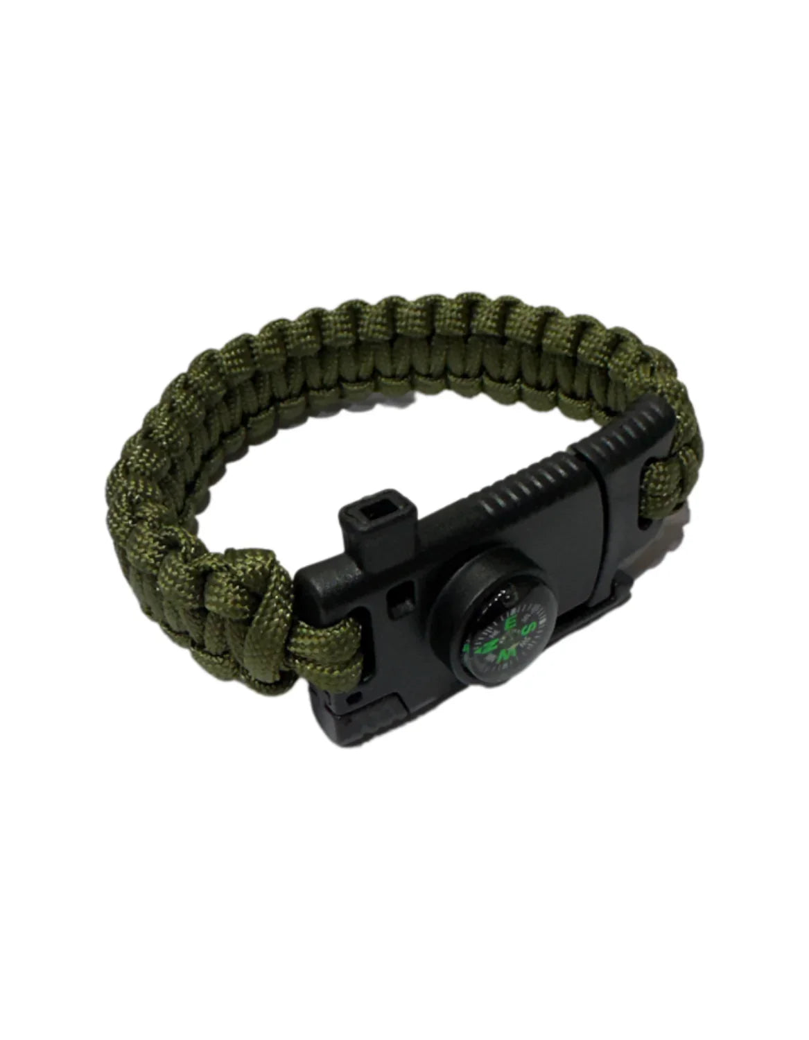 Adventure Hut Outdoor Paracord Survival Bracelet with Compass & Multi-Use Buckle (BRC 01 )
