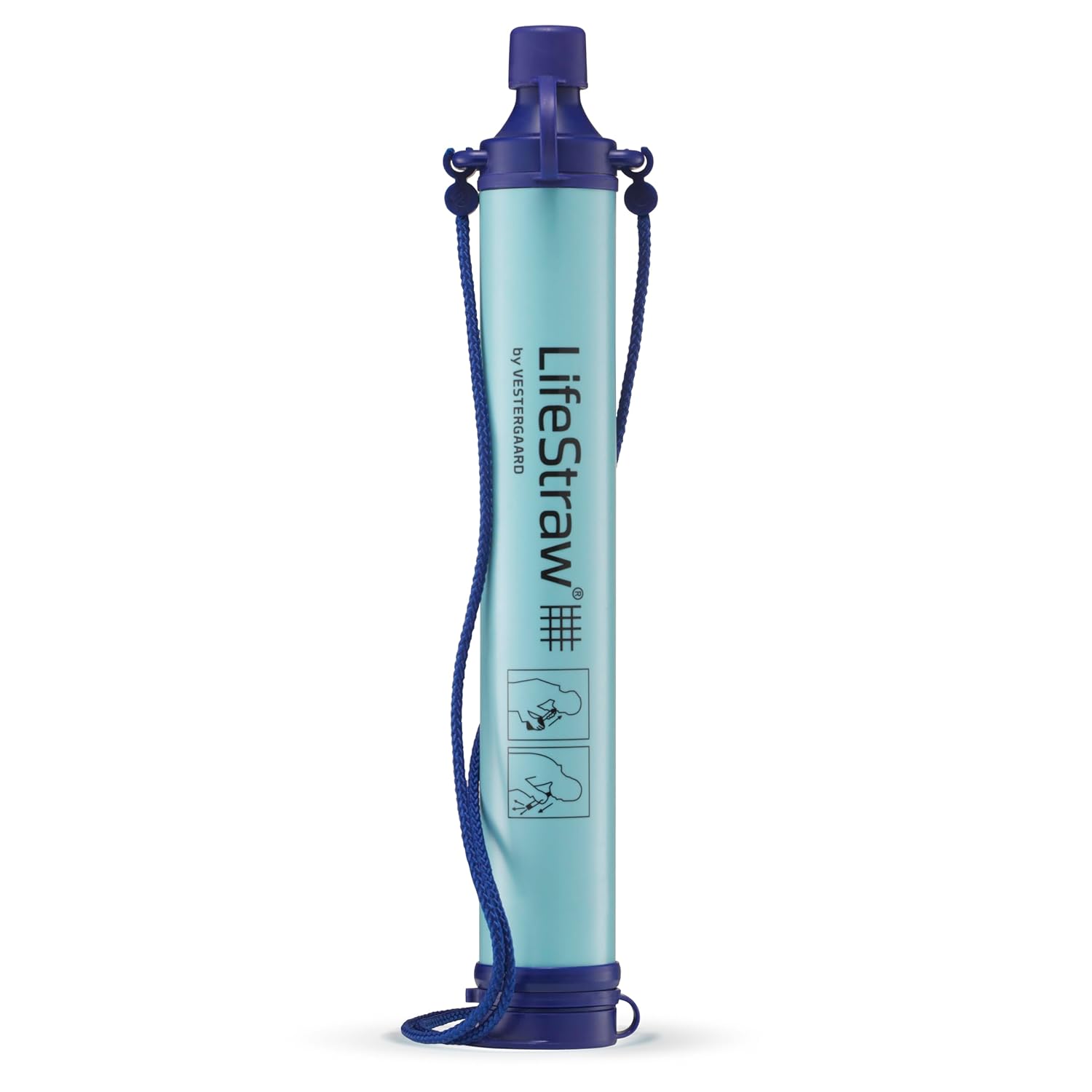 Lifestraw Plastic Personal Portable Water Purifier, 200Ml (Blue) | THE ADVENTURE HUT