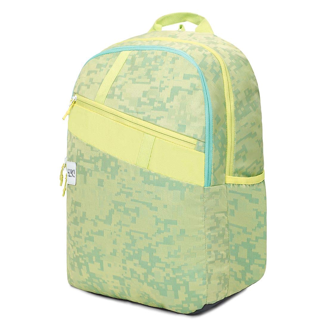 Wildcraft Wiki 4 Jacquard Backpack Green (11959 Green) (Medium size)