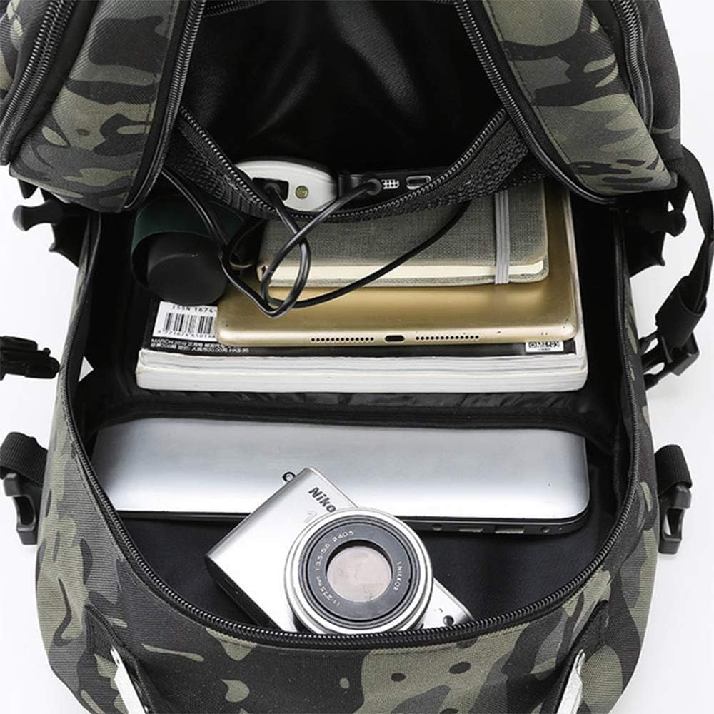 The Adventure Hut USB Tactical Backpack | MOLLE Hiking & Camping Pack [Tactical-07]