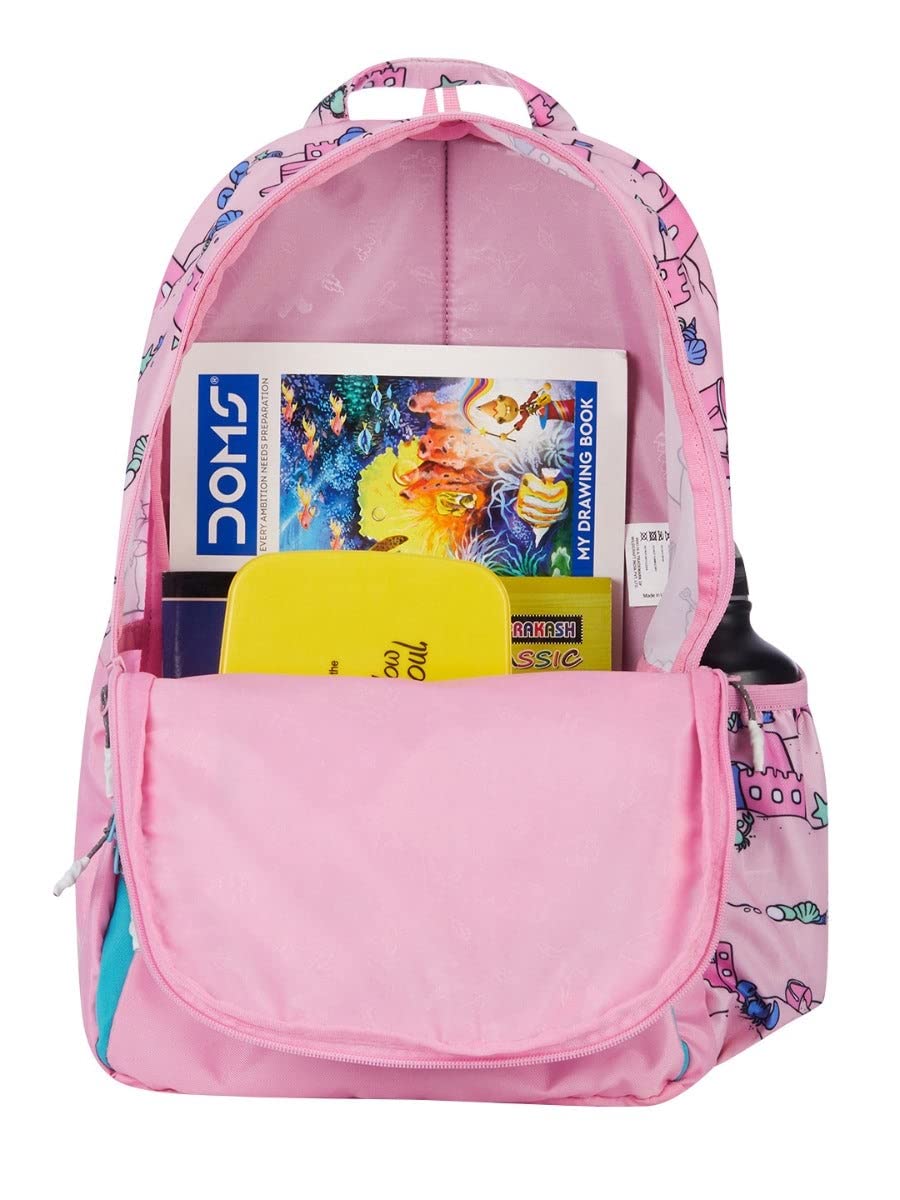 WIKI Champ 5 Dino Blue 24L Backpack (12990) (Sandcastle Pink)