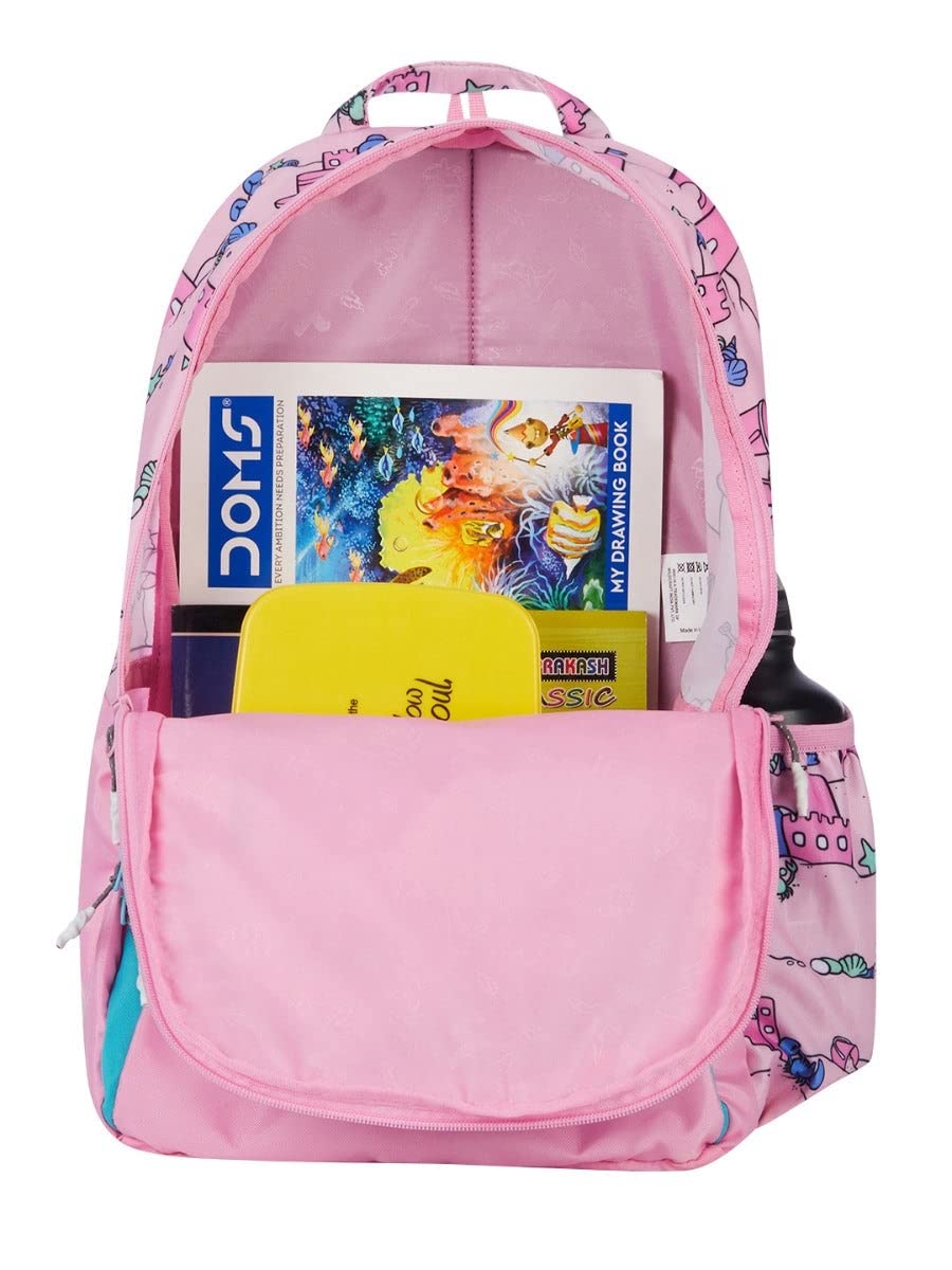 WIKI Champ 5 Dino Blue 24L Backpack (12990) (Sandcastle Pink) - The Adventure Hut