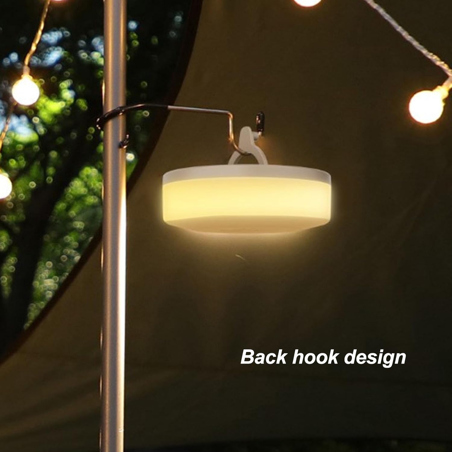 Rechargeable LED Lamp with Touch Control | Portable Dimmable Night Lamp for Bedroom, Camping & Emergency