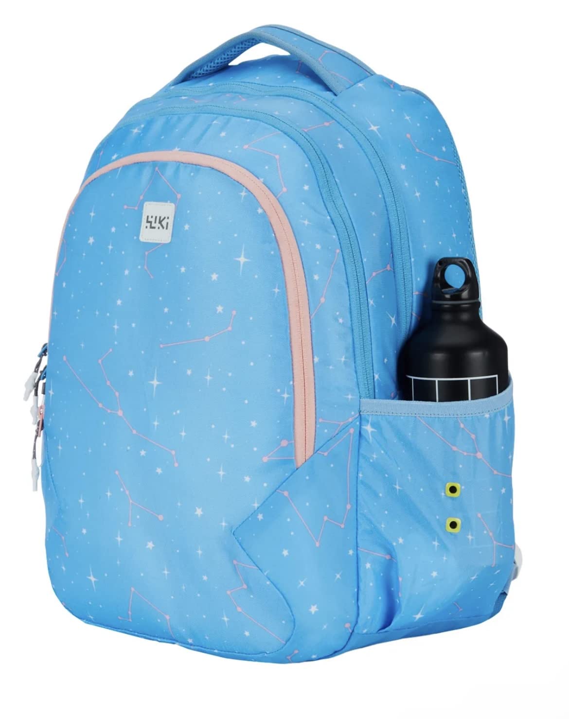 WIKI Girl 3 Citrus Black 29.5L Backpack (12983) (Constellation Light Blue) - The Adventure Hut