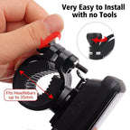 Solar Bicycle Light USB Rechargeable Front Light Bicycle Headlight | THE ADVENTURE HUT