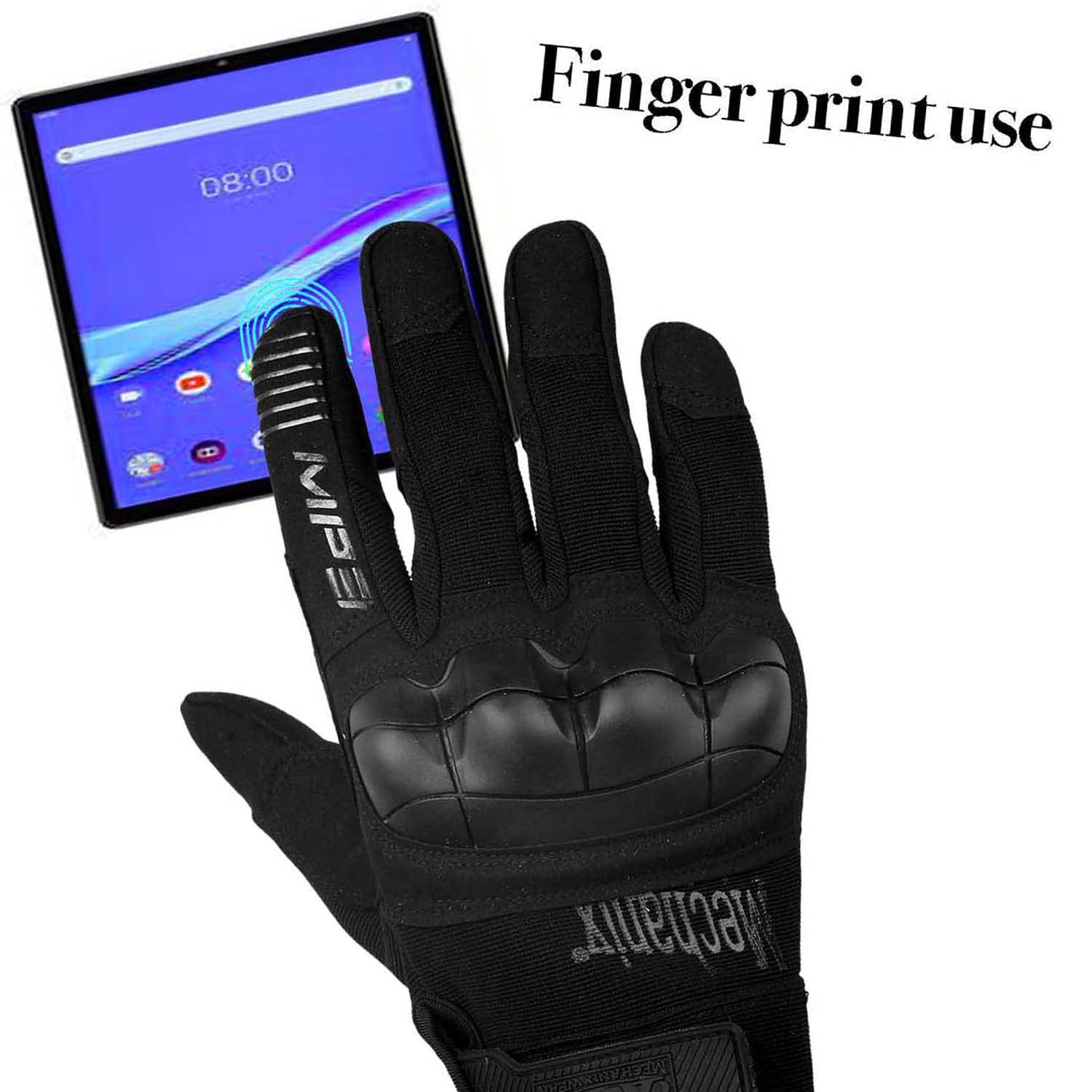 Mechanix Wear Tactical Motorcycle Hard Knuckle Riding Gloves – Full Finger