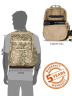Wildcraft Evo 42L Backpack (12961) (Desert Camo 3) - The Adventure Hut