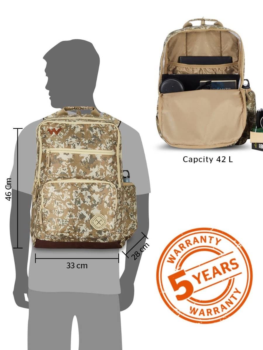 Wildcraft Evo 42L Backpack (12961) (Desert Camo 3)