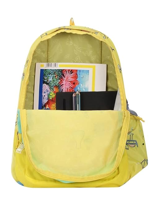 WIKI 1 Streak Orange Backpack(12968) (Science Yellow) - The Adventure Hut
