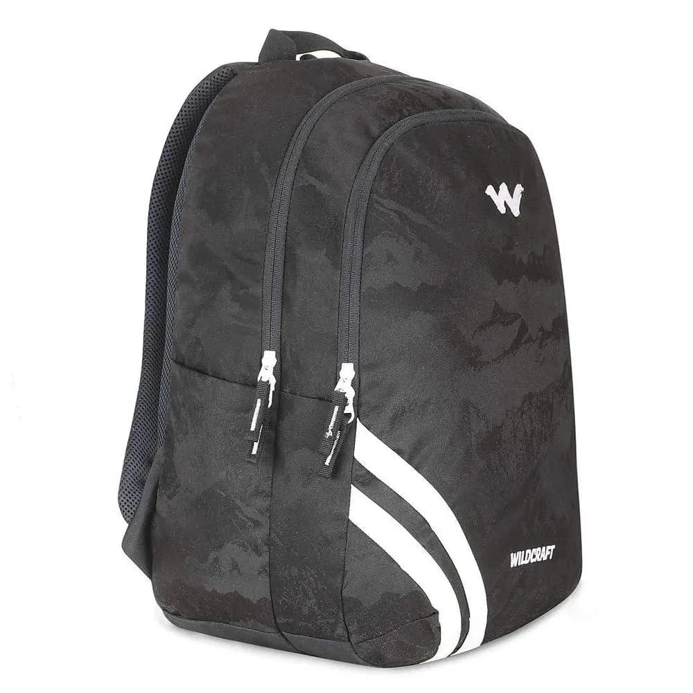 Wildcraft 35 Ltrs Black Casual Backpack (11908 Black)-2025 - The Adventure Hut