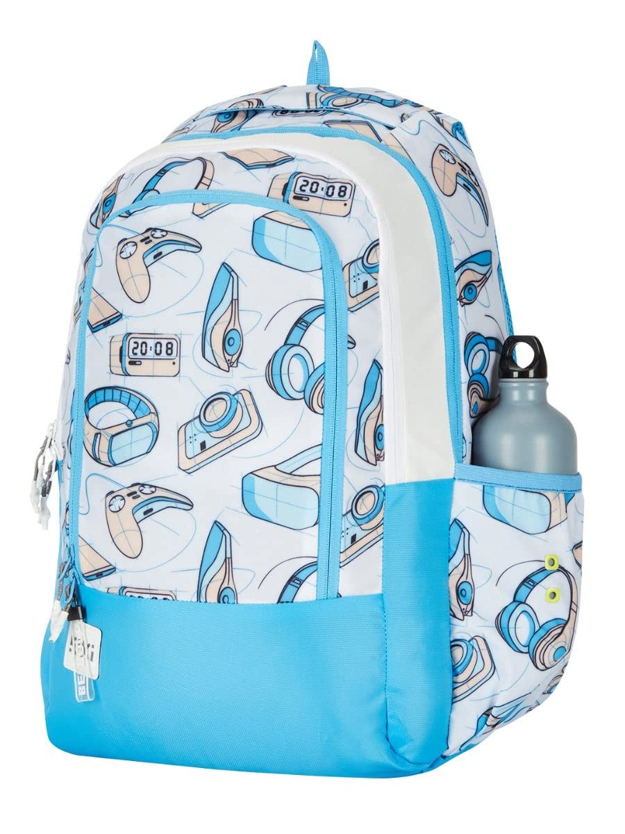 WIKI 2 Streak Yellow Backpack 31.5L (12969) (Gadget White) - The Adventure Hut