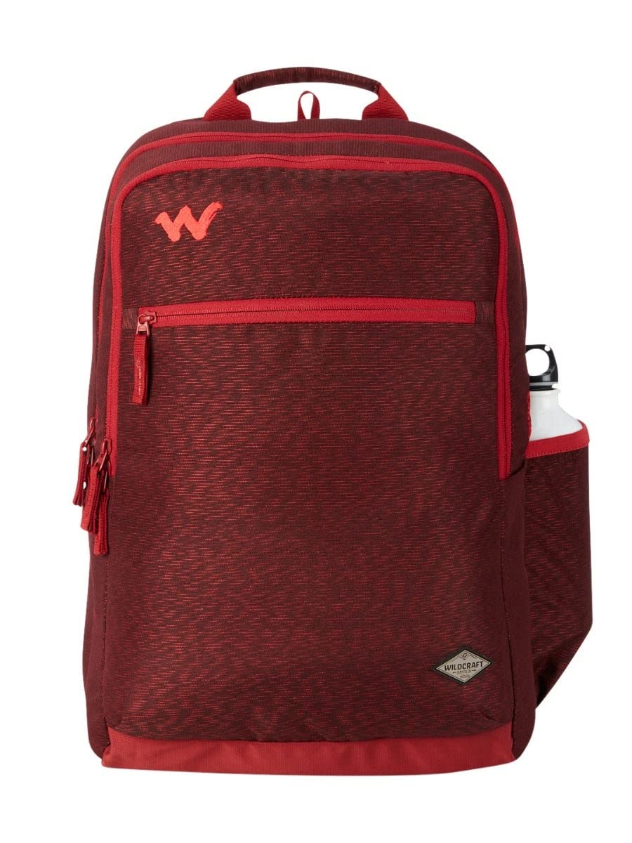 Wildcraft Evo 35L Backpack with Rain Cover (12960) (Burgundy) - The Adventure Hut