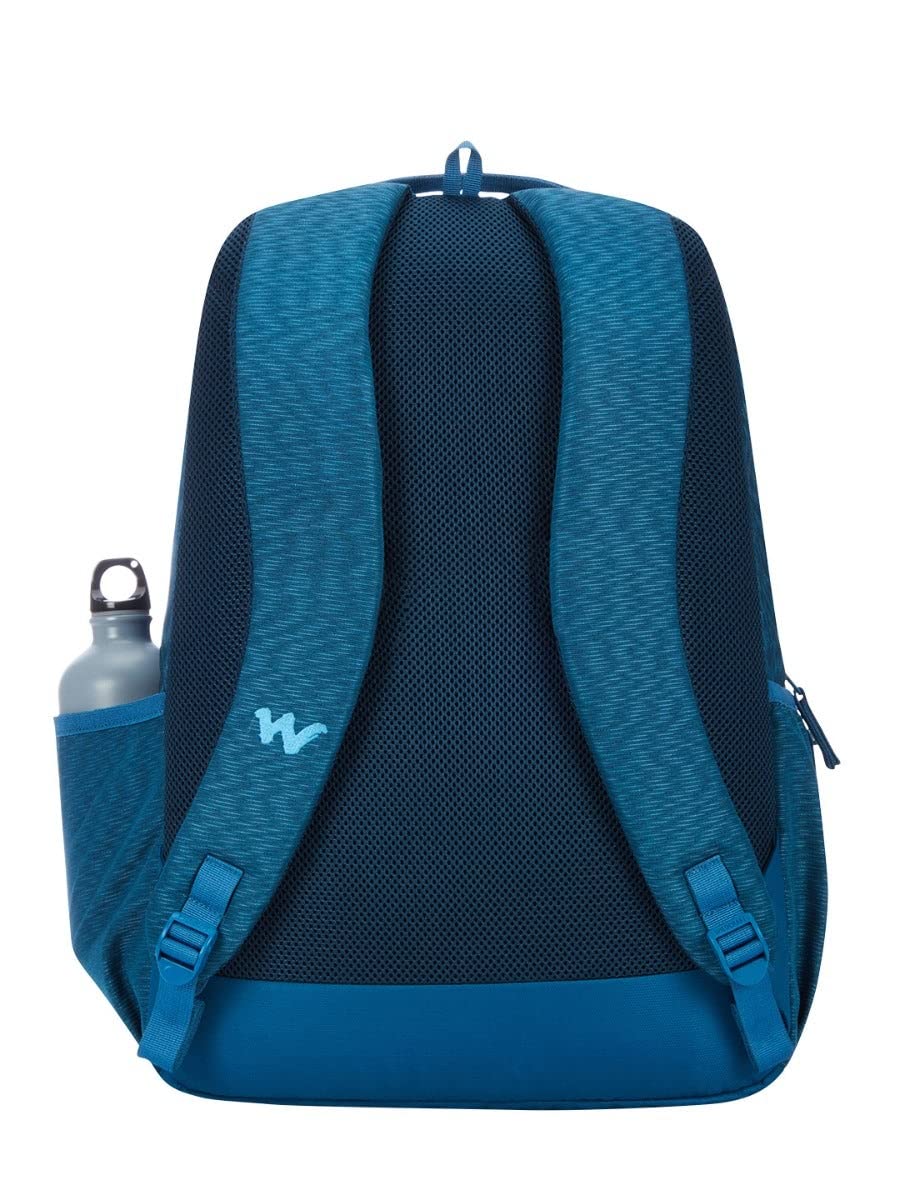 Wildcraft Blaze 45L Blue Backpack with Rain Cover(12953) (Blue) - The Adventure Hut