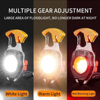 Multifunction LED Rechargeable Keychain Torch – Compact EDC | The Adventure Hut