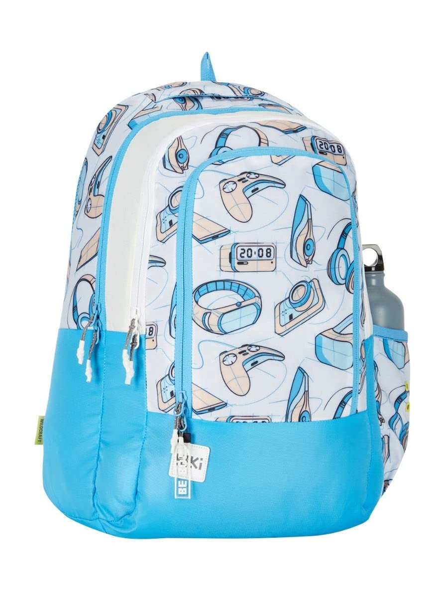 WIKI 2 Streak Yellow Backpack 31.5L (12969) (Gadget White) - The Adventure Hut