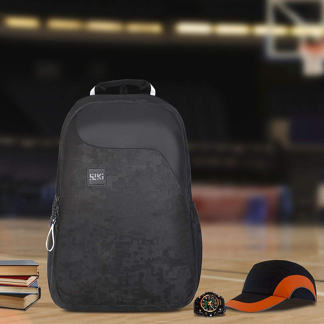 Wildcraft 29.5 Ltrs Pack 1 Jacquard Black Casual Backpack (12242 Jacquard Black) - The Adventure Hut