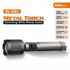 RL-M54 Heavy Duty 200W LED Torch | THE ADVENTURE HUT