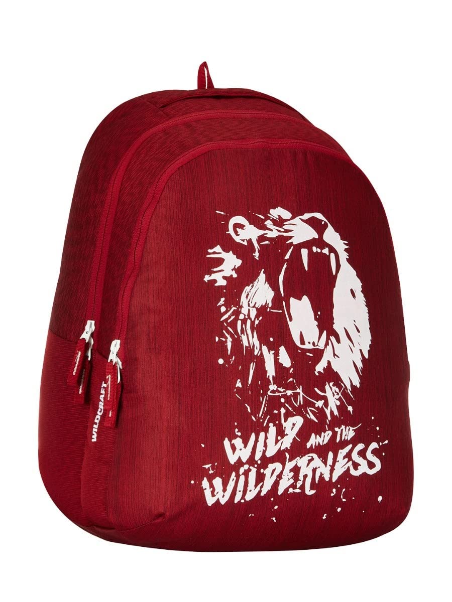 Wildcraft Blaze 35L Backpack with Rain Cover(12951) (Red) - The Adventure Hut