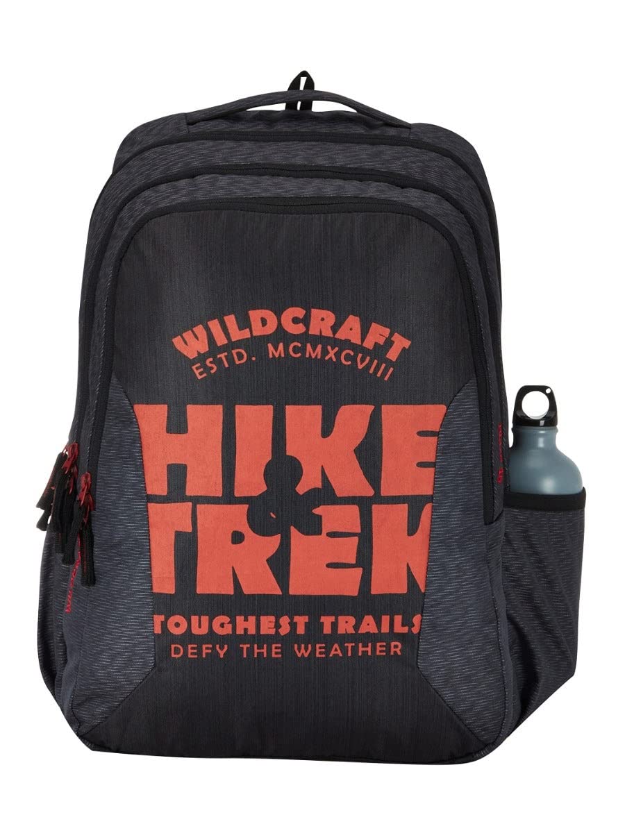 Wildcraft Blaze 45L Backpack with Rain Cover(12953) (Dark Grey RC) - The Adventure Hut