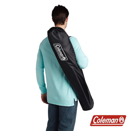 Coleman Polyester Standard Quad Lightweight Camping Chair (Khaki) - The Adventure Hut