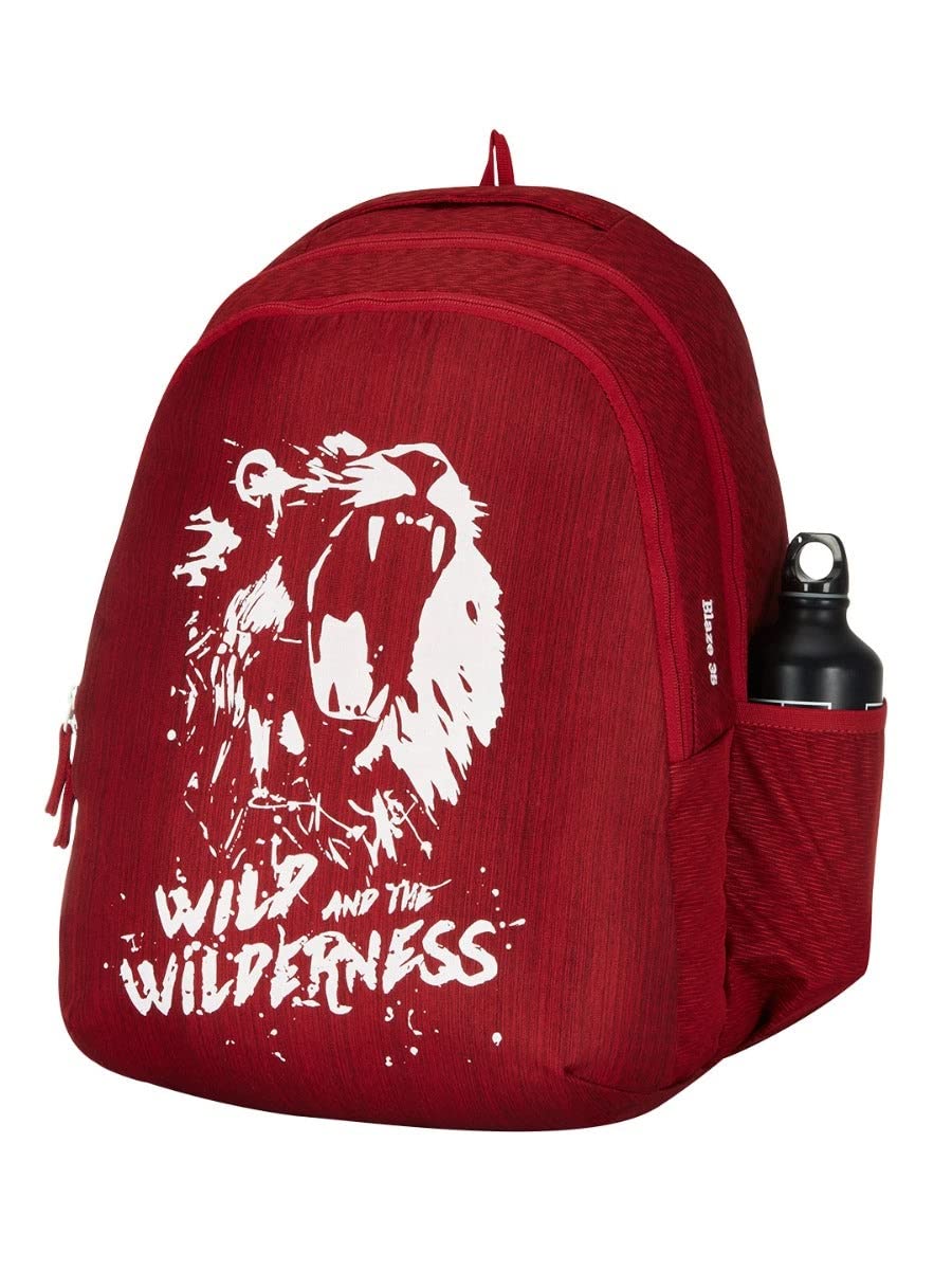 Wildcraft Blaze 35L Backpack with Rain Cover(12951) (Red) - The Adventure Hut