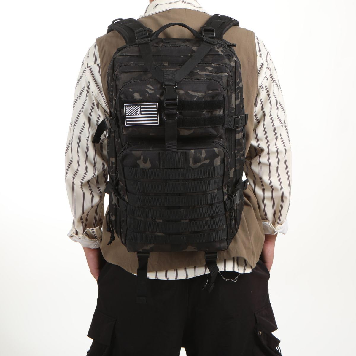 THE ADVENTURE HUT Tactical Backpack Rucksack 50L  [Tactical-02]
