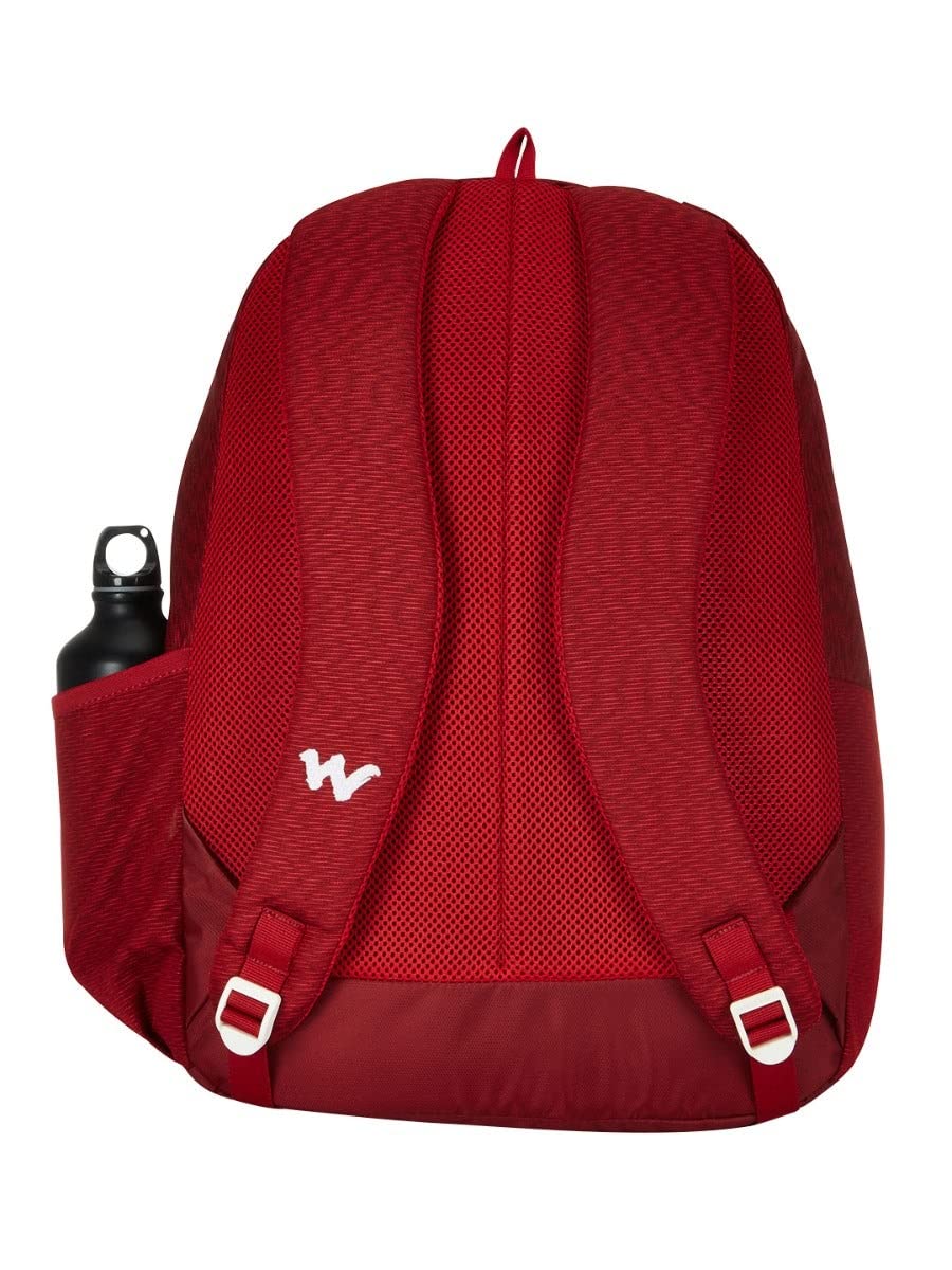 Wildcraft Blaze 35L Backpack with Rain Cover(12951) (Red) - The Adventure Hut