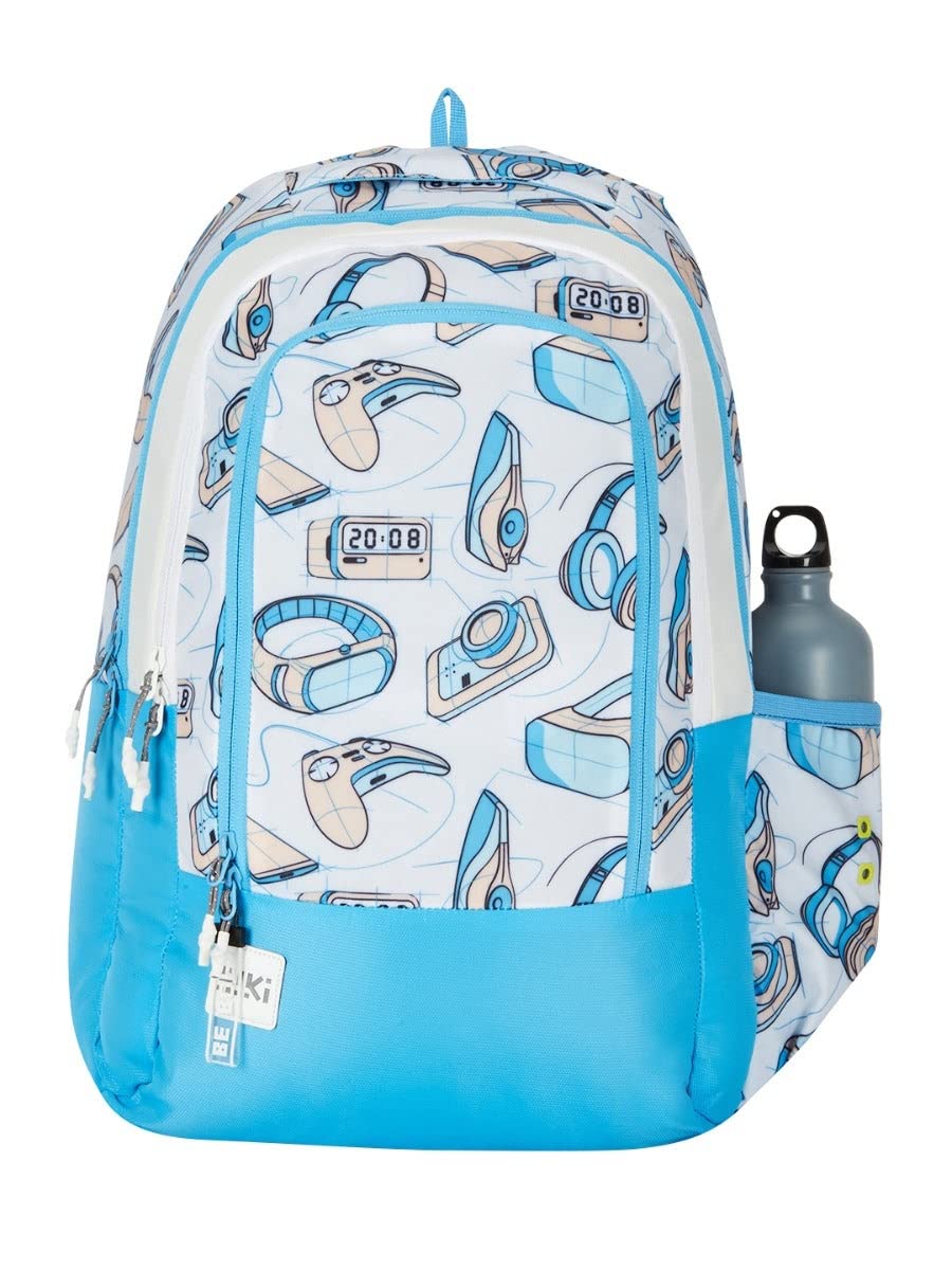 WIKI 2 Streak Yellow Backpack 31.5L (12969) (Gadget White) - The Adventure Hut