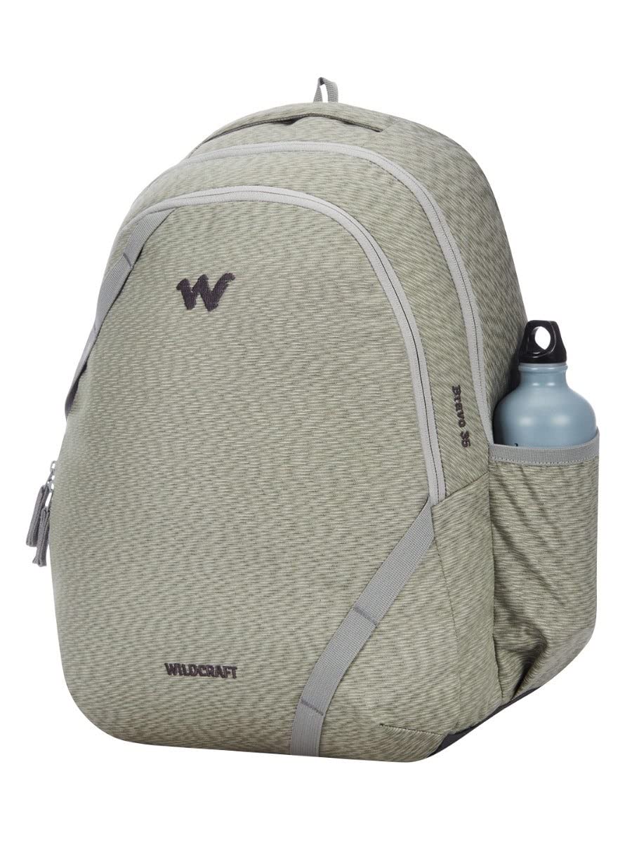 Wildcraft Bravo 35L Red Backpack with Rain Cover (12955) (Rock Ridge) - The Adventure Hut