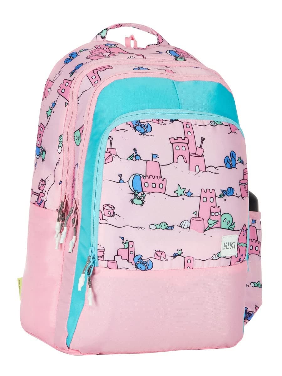 WIKI Champ 5 Dino Blue 24L Backpack (12990) (Sandcastle Pink) - The Adventure Hut