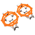Ice Traction Cleats Anti Skid Shoe Crampon Cover Snow Grips with 8 Spikes  | The Adventure Hut