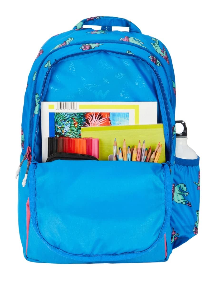 WIKI Champ 5 Dino Blue 24L Backpack (12990) (Dino Blue) - The Adventure Hut