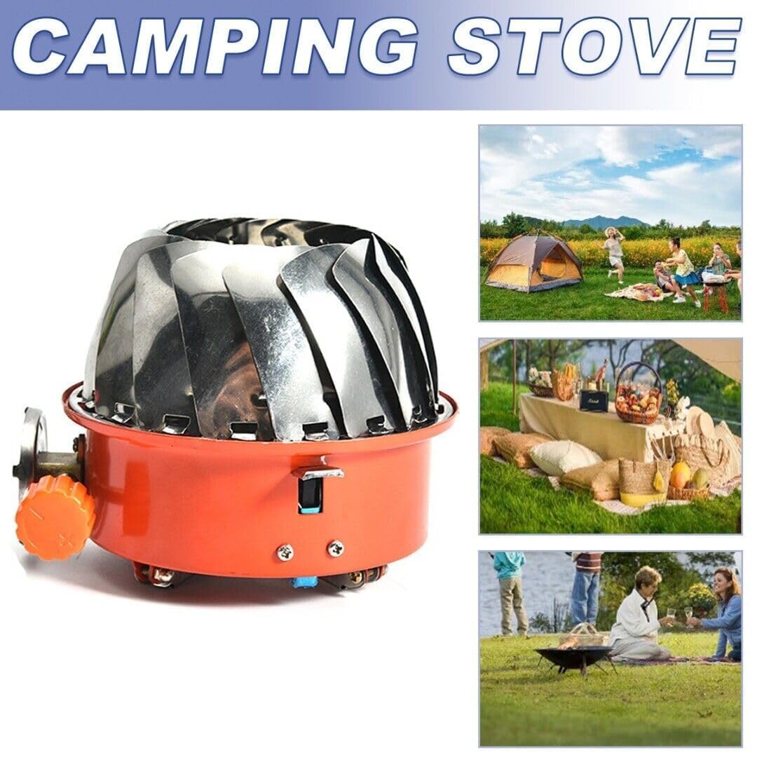 Portable Windproof Camping Stove – Foldable Mini Gas Burner | The Adventure Hut