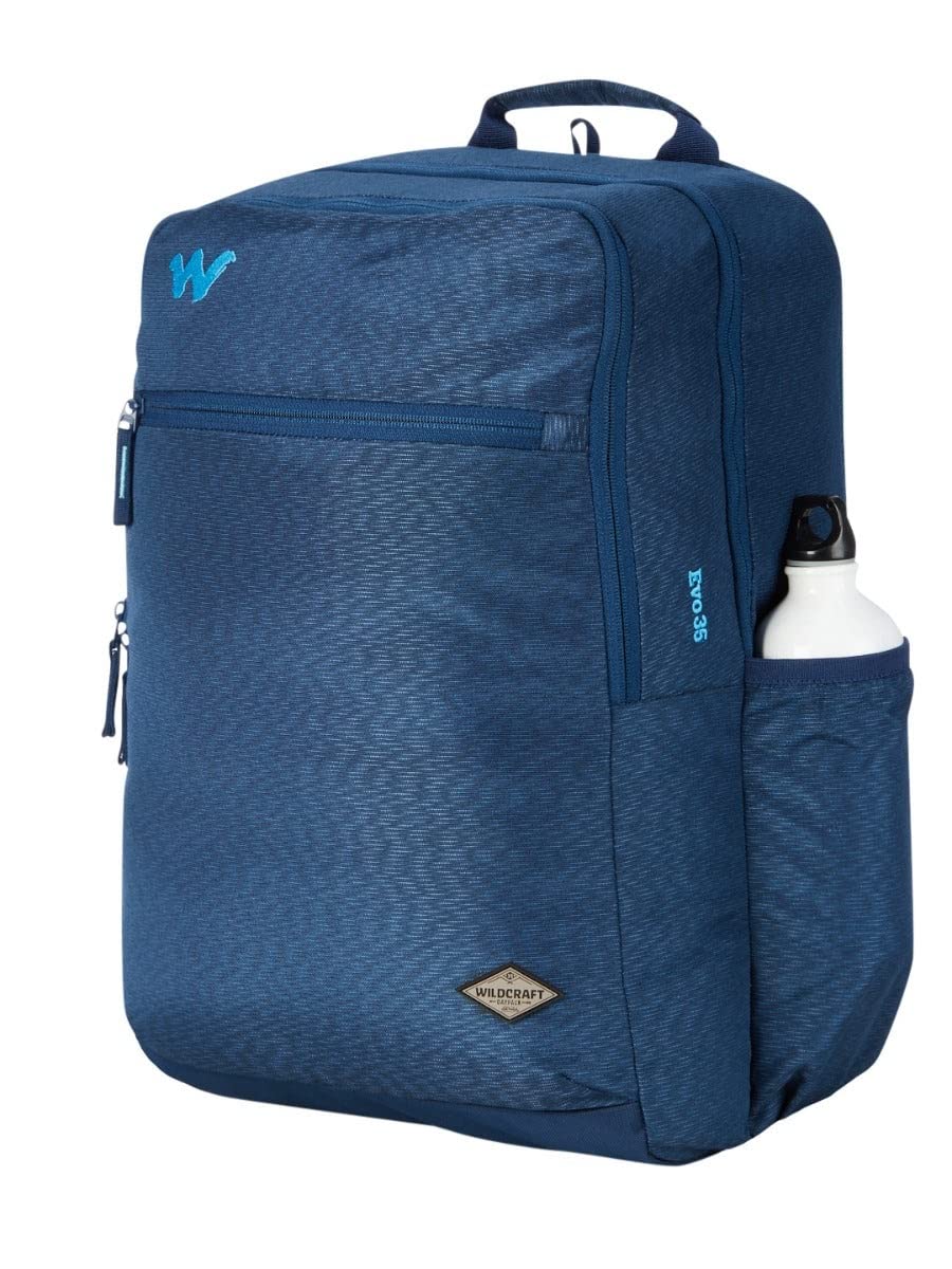 Wildcraft Evo 35L Backpack with Rain Cover (12960) (Navy Coated) - The Adventure Hut