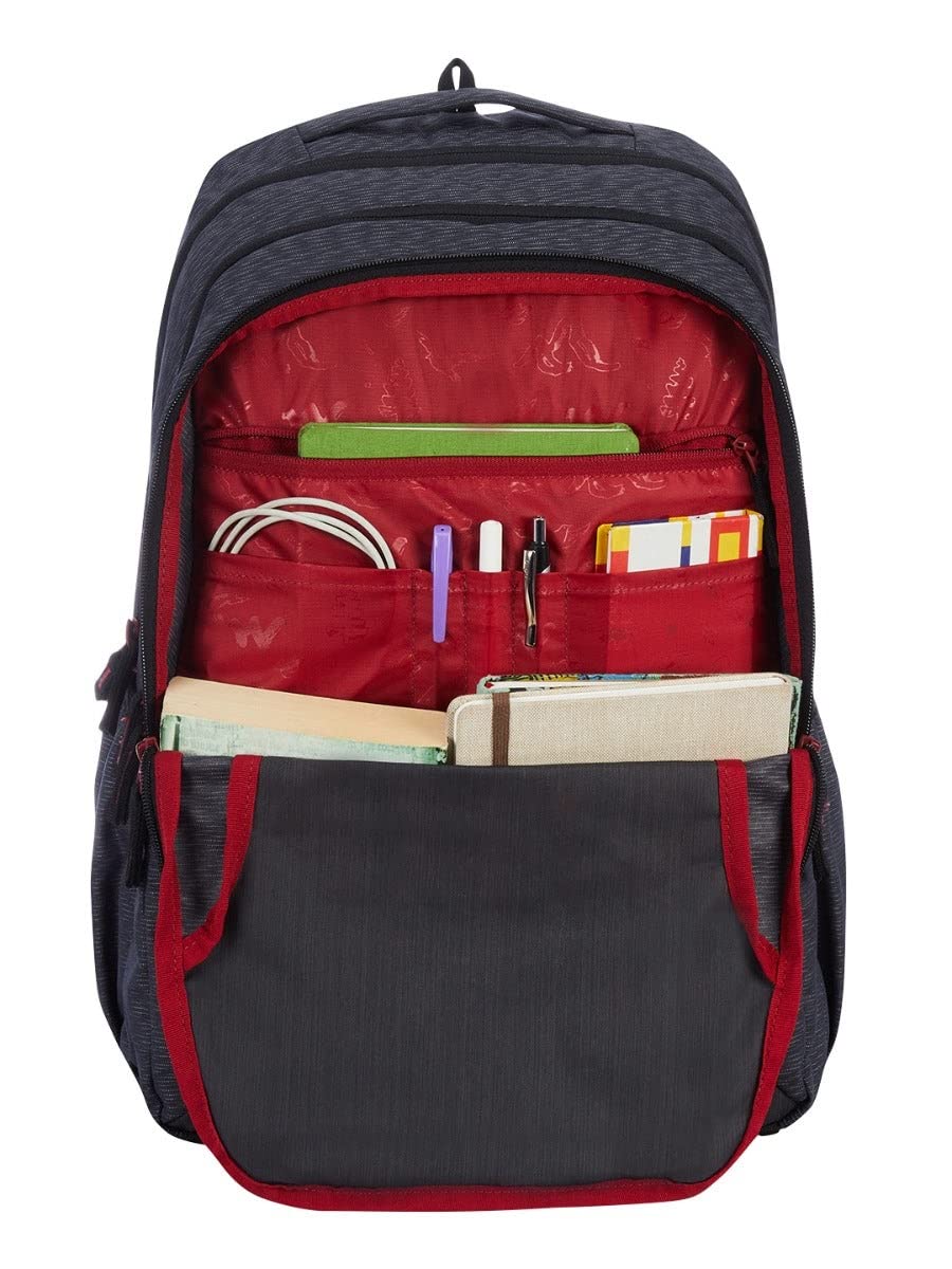 Wildcraft Blaze 45L Backpack with Rain Cover(12953) (Dark Grey RC) - The Adventure Hut