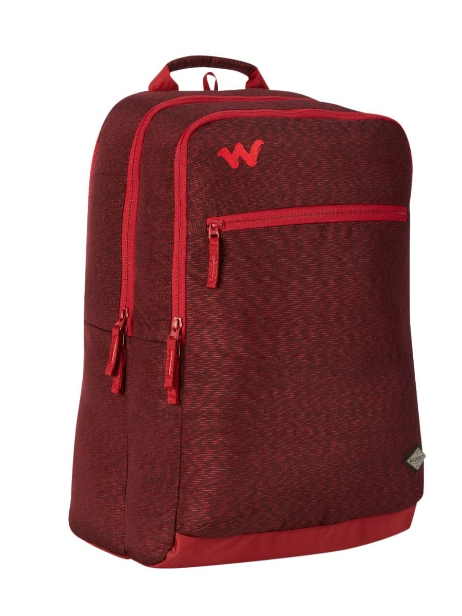 Wildcraft Evo 35L Backpack with Rain Cover (12960) (Burgundy) - The Adventure Hut
