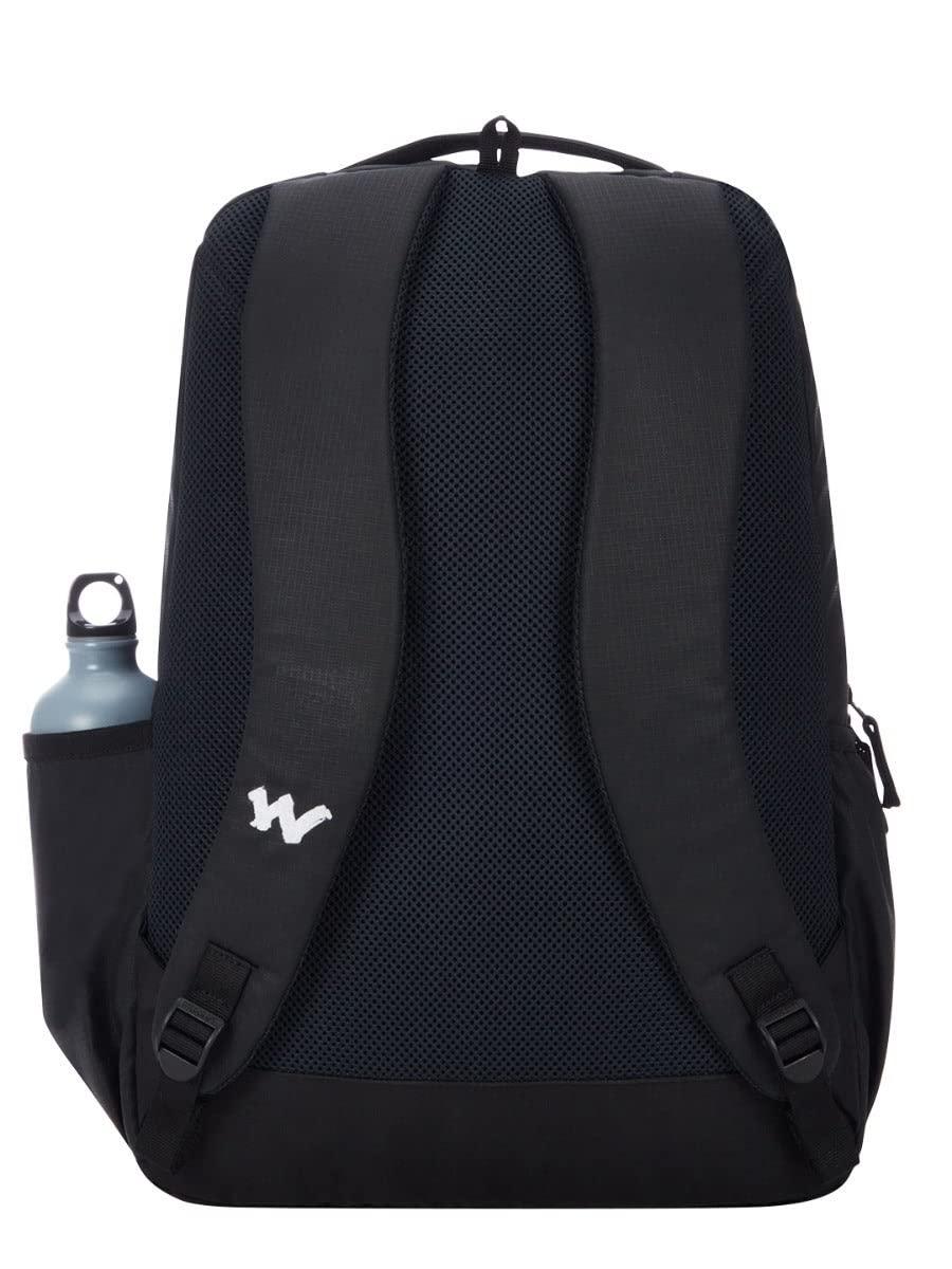Wildcraft Blaze 45L Backpack with Rain Cover(12953) (Black Coated) - The Adventure Hut