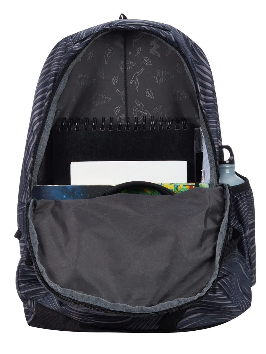 Wildcraft Bravo 35L Backpack with Rain Cover (12955) (Black) - The Adventure Hut