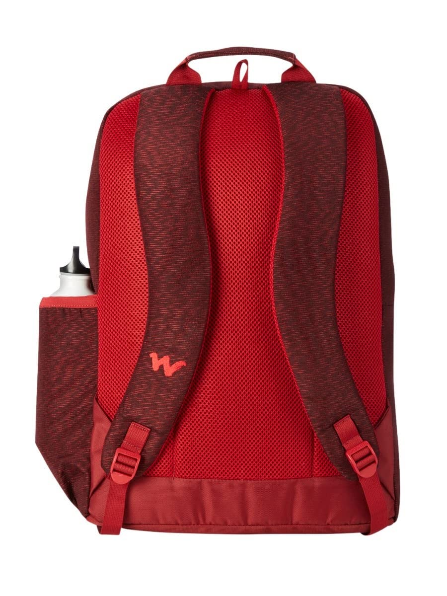 Wildcraft Evo 35L Backpack with Rain Cover (12960) (Burgundy) - The Adventure Hut