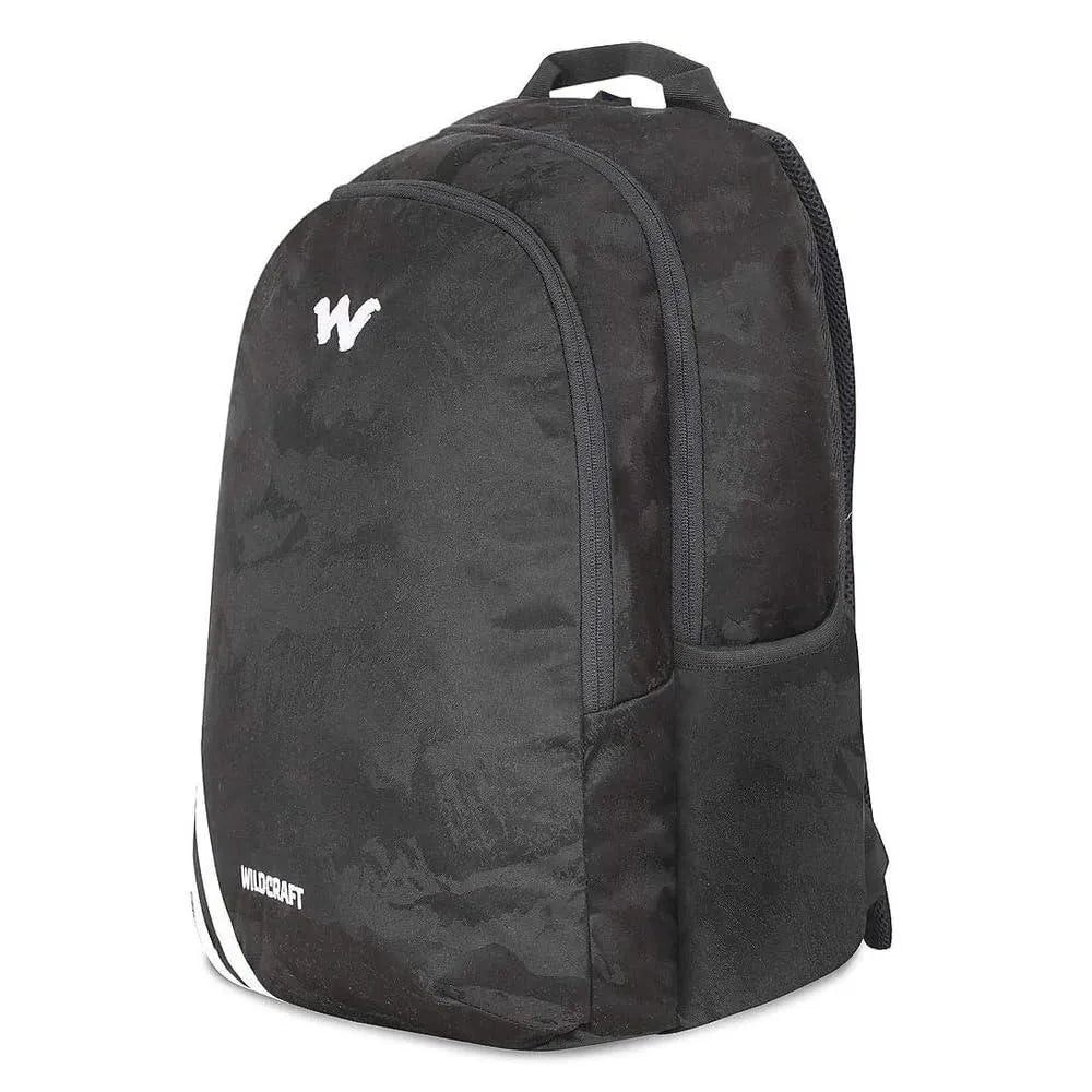 Wildcraft 35 Ltrs Black Casual Backpack (11908 Black)-2025 - The Adventure Hut