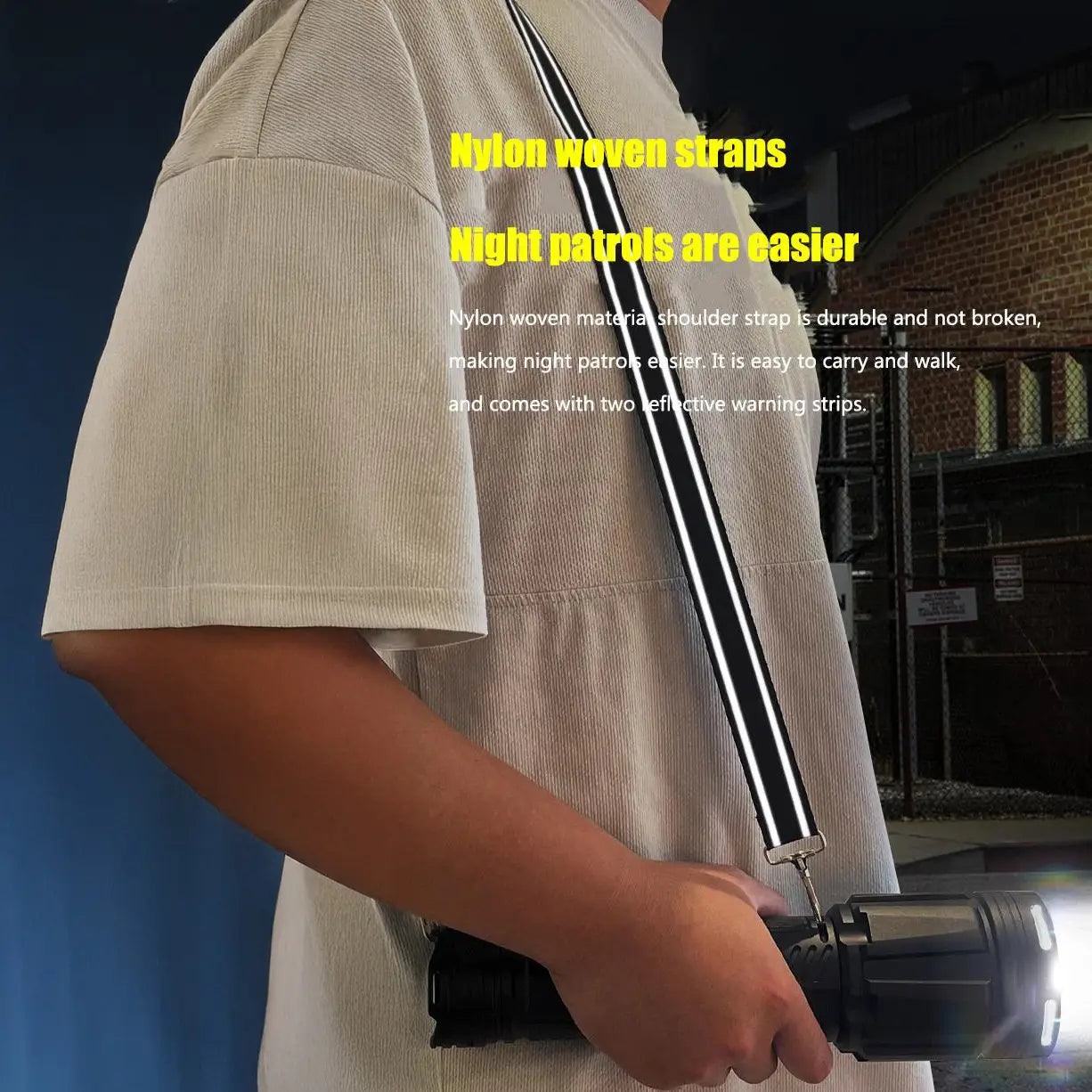 YEMAO YM-G999-60W Tactical Flashlight - 15000LM XHP360 LED with 8x18650 Batteries & Type-C Charging