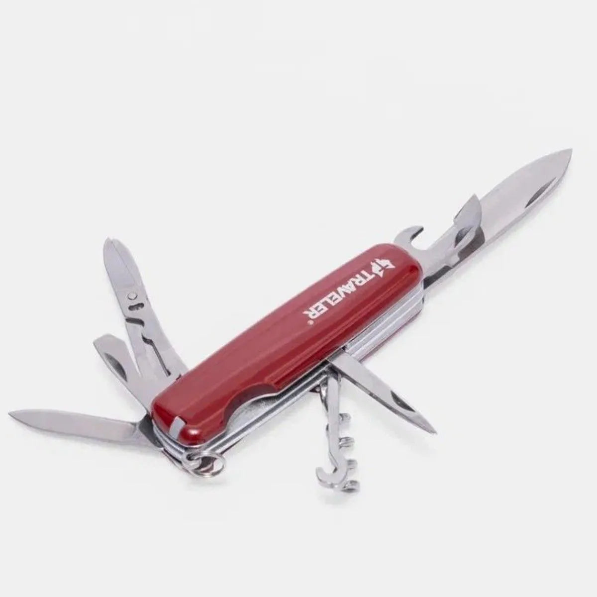 Traveller Multitool Folding Pocket Tool | Stainless Steel | Camping, Hiking & Everyday Carry | The Adventure Hut