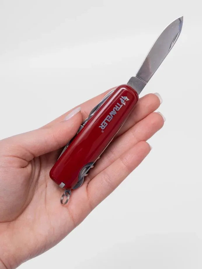 Traveller Multitool Folding Pocket Tool | Stainless Steel | Camping, Hiking & Everyday Carry | The Adventure Hut