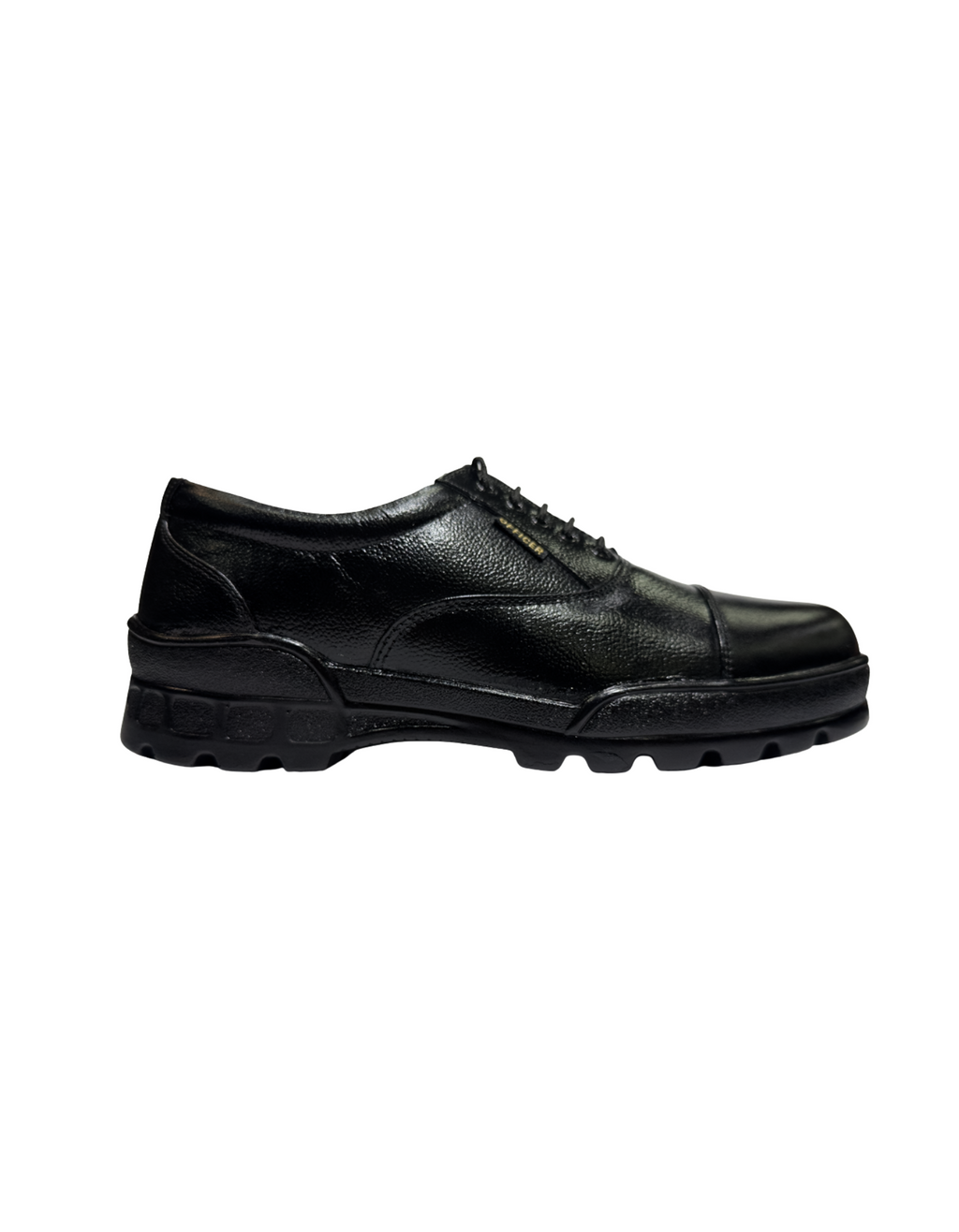 DMS Cut Police Commando Shoes – Black Tactical Leather Army Footwear - The Adventure Hut