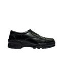 DMS Cut Police Commando Shoes – Black Tactical Leather Army Footwear - The Adventure Hut