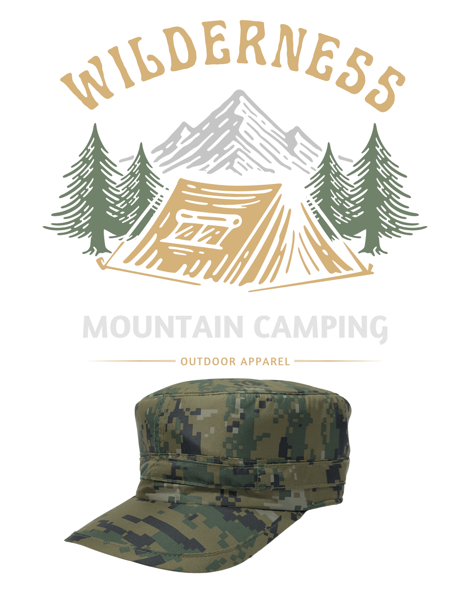 ADVENTURE HUT, COBRA PRINT TACTICAL CAP (SIZE - MEDIUM) - The Adventure Hut