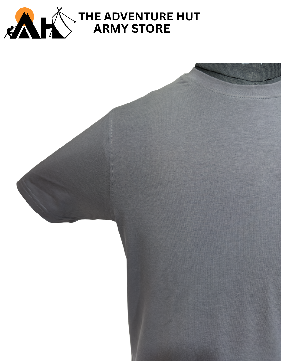 Adventure Hut Black Dry Cool Tec T-Shirt | Quick-Dry Sports & Trekking Wear