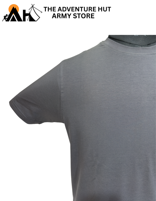 Adventure Hut Grey Dry Cool Tec T-Shirt – | Quick-Dry Sports & Outdoor Wear