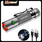 The Adventure Hut YEMAO M52 Tactical Flashlight 1500LM Rechargeable