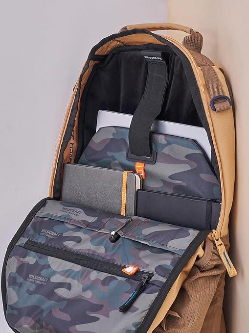 Wildcraft Cargo Pack 30 Plus Backpack (13487-KHAKI) - The Adventure Hut